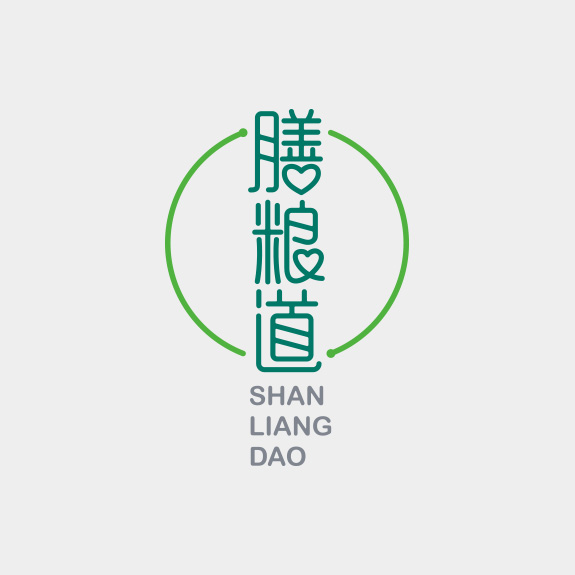 膳糧道高端餐飲品牌logo設計 高端餐飲品牌logo設計