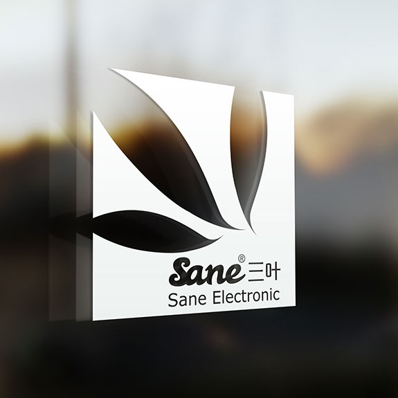 信息技術行業logo設計 三葉電子logo設計