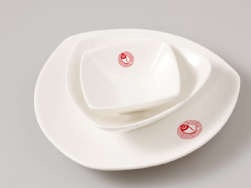 餐飲品牌VI策劃設計 新禾錦餐具設計