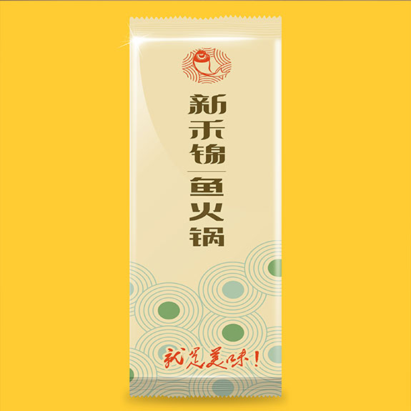 餐飲品牌VI升級設計 新禾錦紙巾袋設計